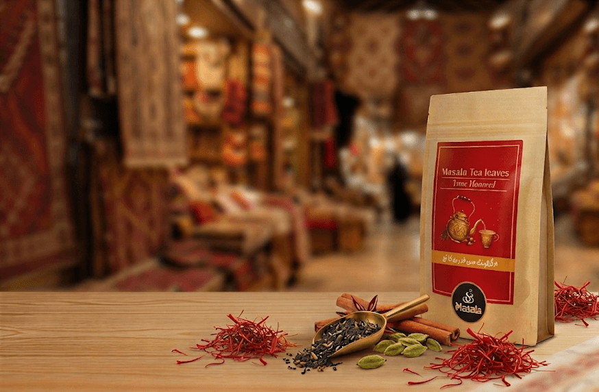 Masala Tea Background